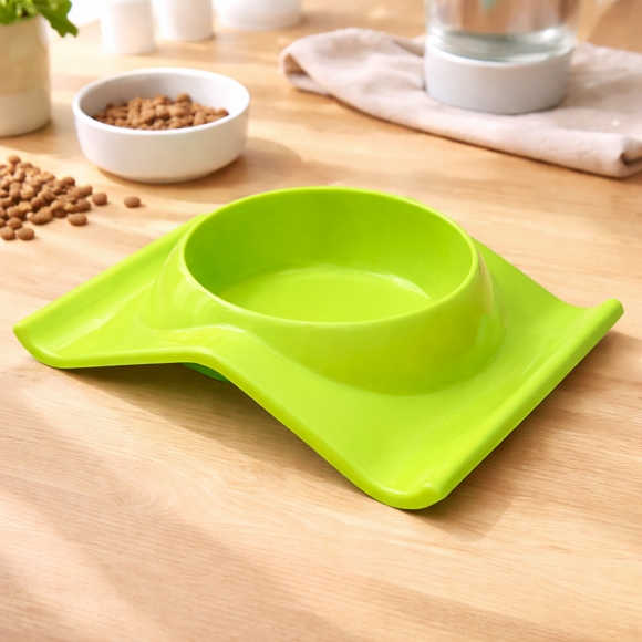 펫린 반려동물 식기(라임 그린)