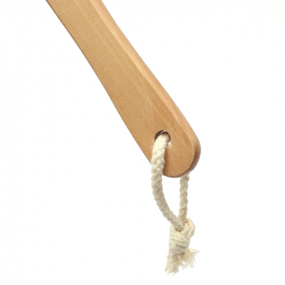 바스 우드 손잡이 샤워볼(블루)