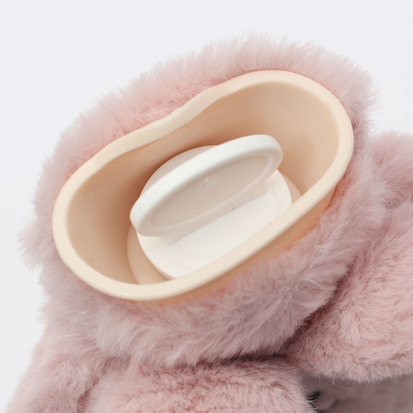 보들토끼 보온 물주머니(300ml) (핑크)