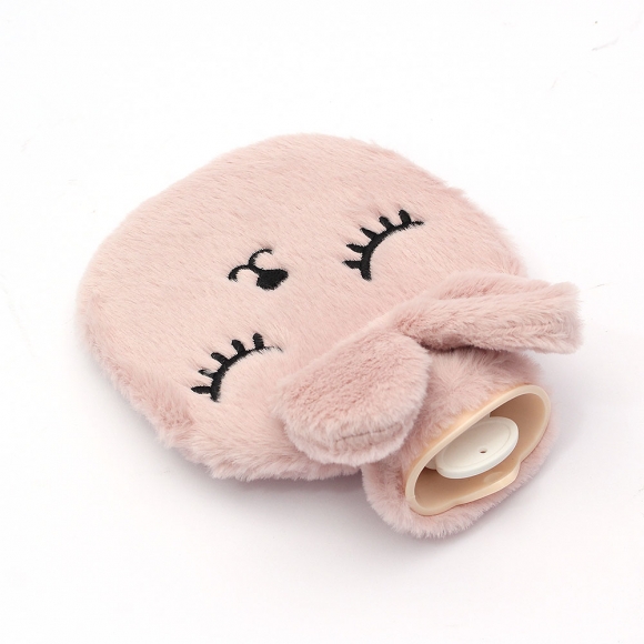 보들토끼 보온 물주머니(300ml) (핑크)