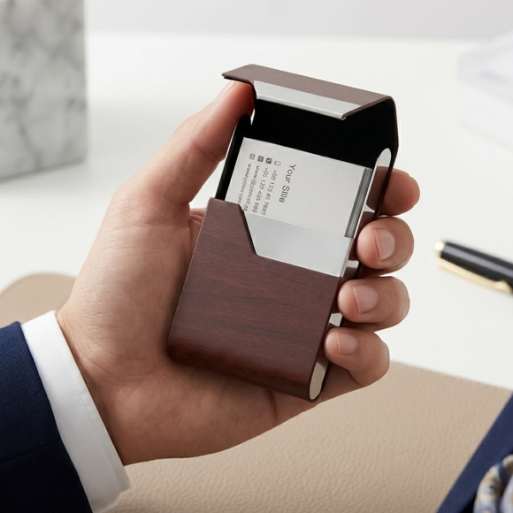 맨포스 슬림형 담배케이스(브라운)