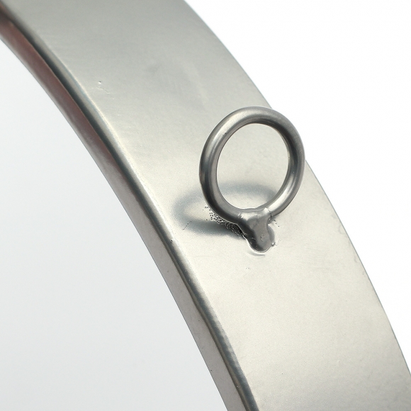 빈티지 스트랩 벽거울(30cm) (실버)