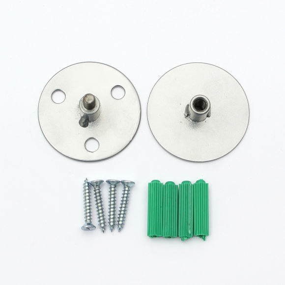 빈티지 스트랩 벽거울(30cm) (실버)