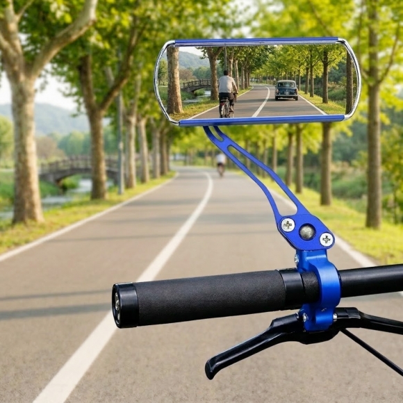 와이드 자전거 백미러 2p세트(블루)