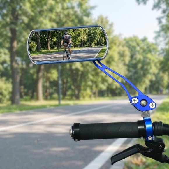 와이드 자전거 백미러 2p세트(블루)