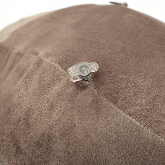 넥플로우 펌핑 에어 목베개(브라운)