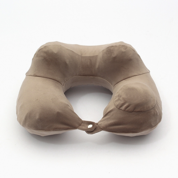 넥플로우 펌핑 에어 목베개(브라운)
