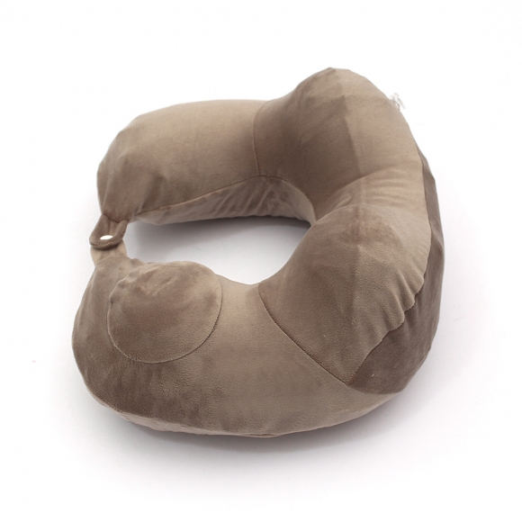 넥플로우 펌핑 에어 목베개(브라운)