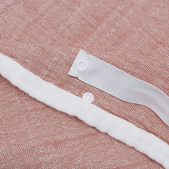 클린앤 밴딩 순면 베개커버(테라코타)