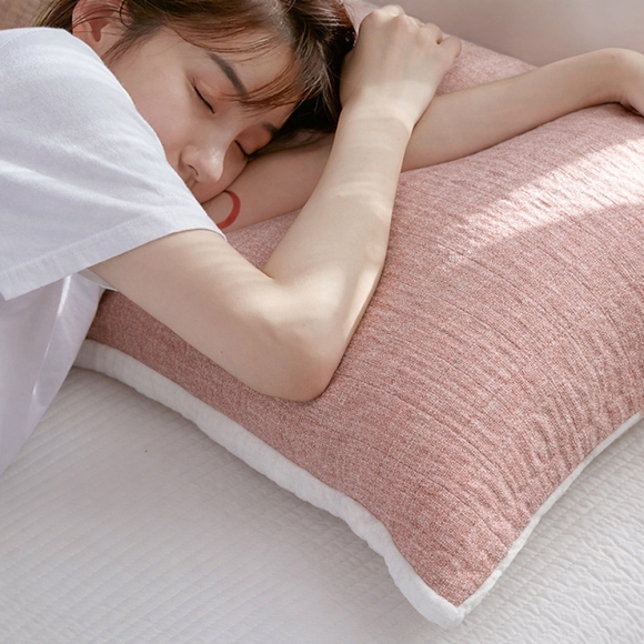 클린앤 밴딩 순면 베개커버(테라코타)