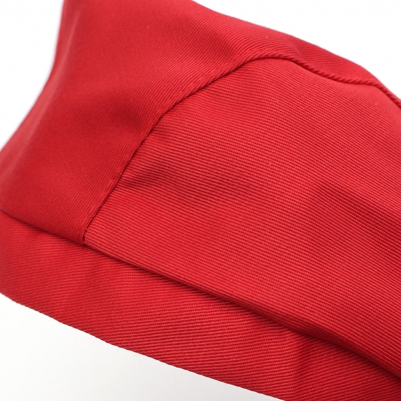 유니폼 베레모 주방모자(레드)