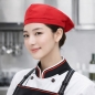 유니폼 베레모 주방모자(레드)