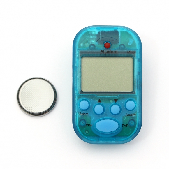 클립형 디지털 메트로놈(투명 블루)