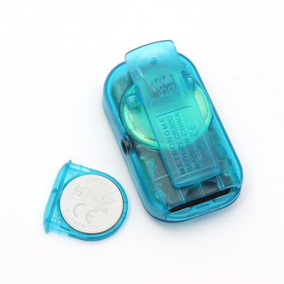 클립형 디지털 메트로놈(투명 블루)