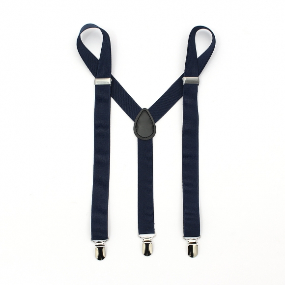 베이직 3클립 멜빵 2p세트(네이비)