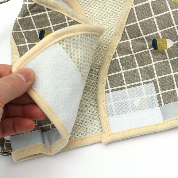 러브잇 강아지 하네스+리드줄 세트(XL) (옐로우)