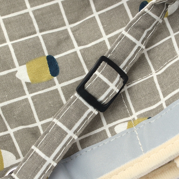 러브잇 강아지 하네스+리드줄 세트(XL) (옐로우)