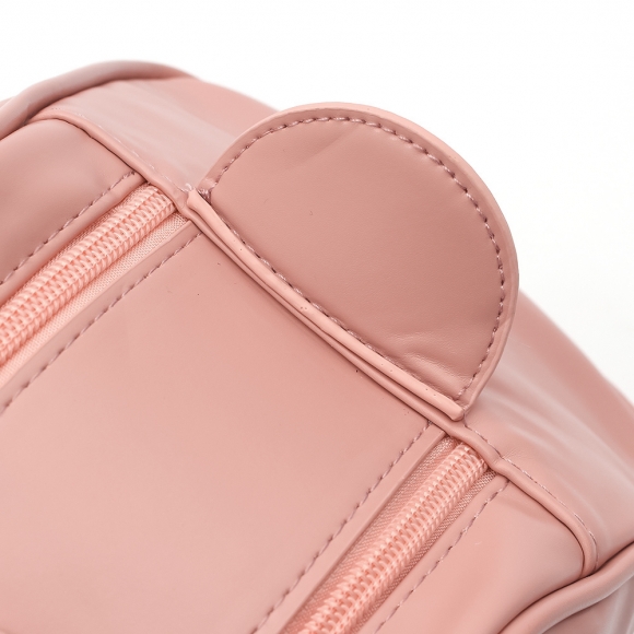 빅오픈 대용량 메이크업 파우치(핑크)