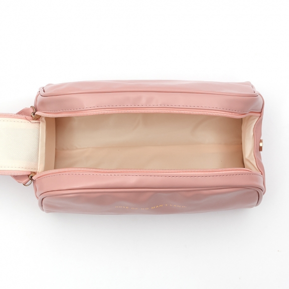 빅오픈 대용량 메이크업 파우치(핑크)