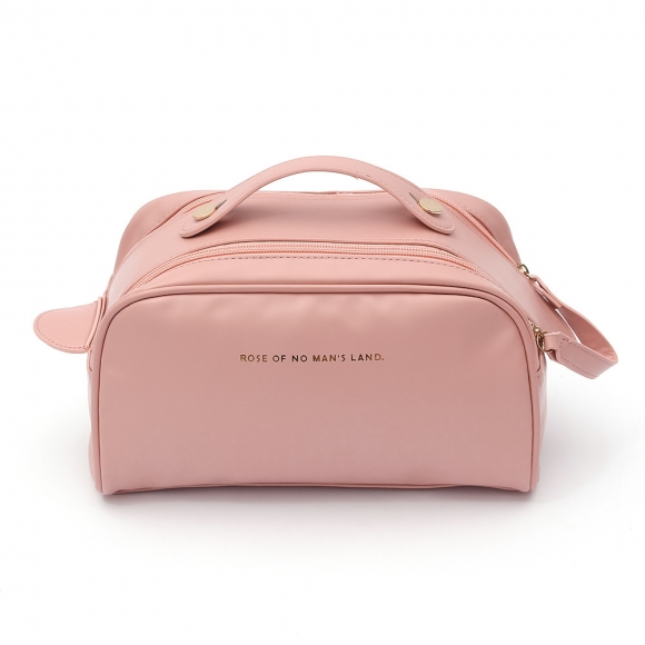 빅오픈 대용량 메이크업 파우치(핑크)