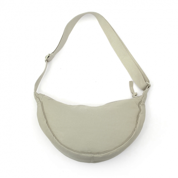 데일리 반달 크로스백(베이지)