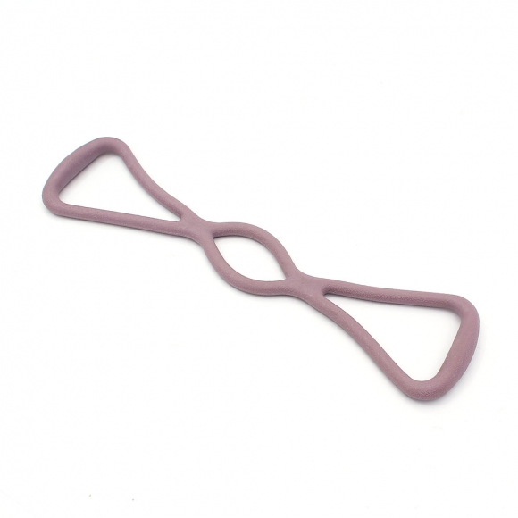 홈트 8자 스트레칭 튜빙밴드(43cmx10.5cm) (퍼플)