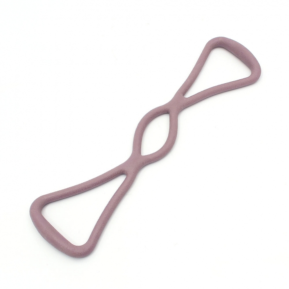 홈트 8자 스트레칭 튜빙밴드(43cmx10.5cm) (퍼플)
