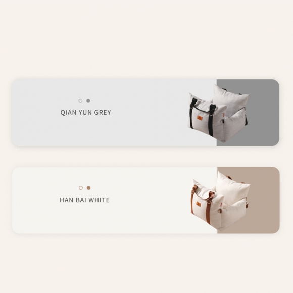 차량용 반려동물 카시트 D(색상)