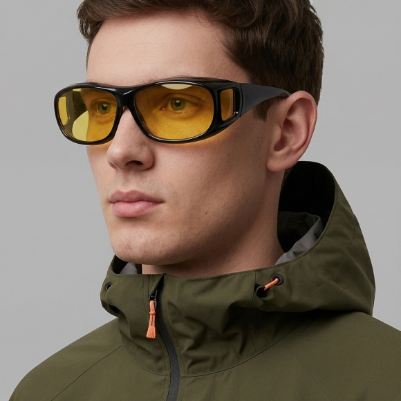 넓은시야 편광 선글라스(옐로우)