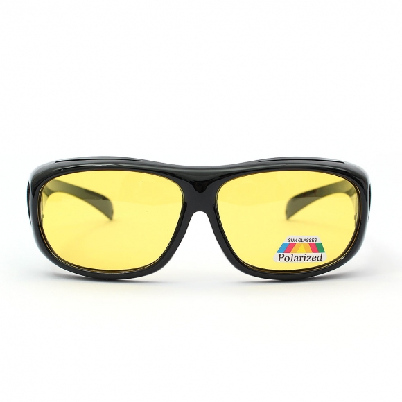 넓은시야 편광 선글라스(옐로우)