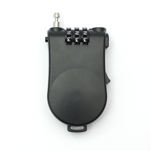 [영달철물] 세이프락 와이어 자물쇠 90cm(블랙)