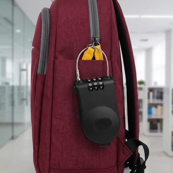 [영달철물] 세이프락 와이어 자물쇠 90cm(블랙)