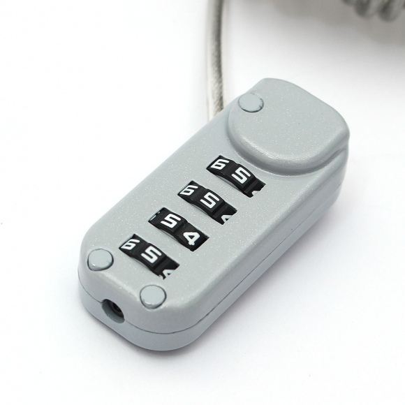 [영달철물] 락모어 와이어 자물쇠 120cm(그레이)