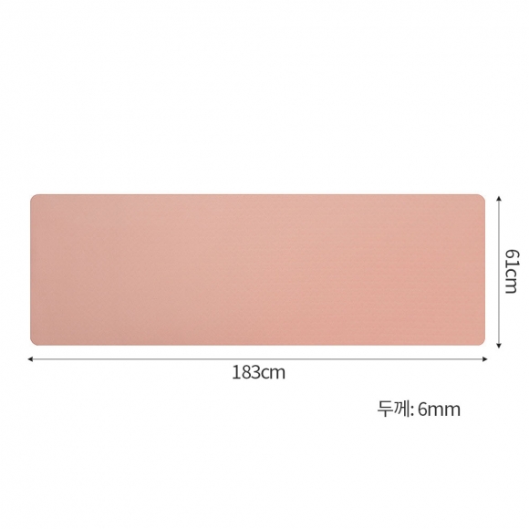 밸런스원 TPE 요가매트(핑크)