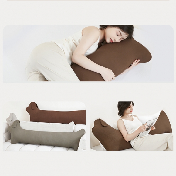 부드러운 강아지 등받이 쿠션 (100cm)(색상)