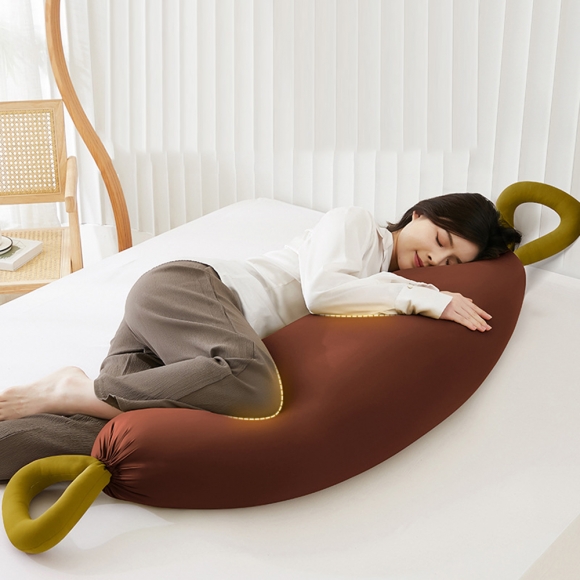 부드러운 인체공학 캔디 필로우(120cm)(색상)