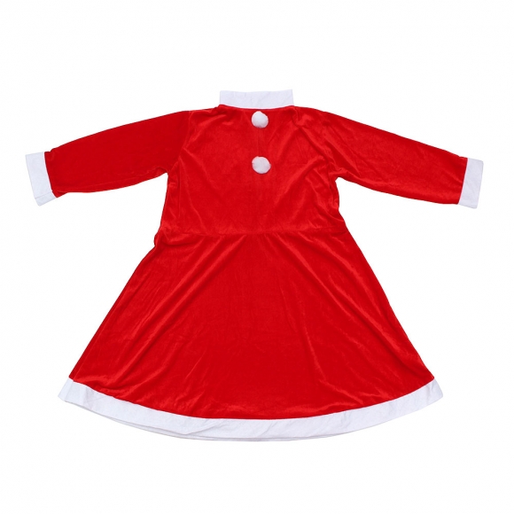 행복가득 원피스 산타복 3종세트(고급형) (청소년용)