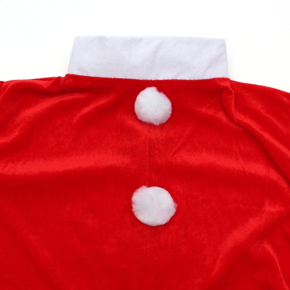 행복가득 원피스 산타복 3종세트(고급형) (청소년용)