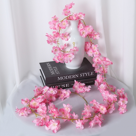 벚꽃 조화 넝쿨(핑크)