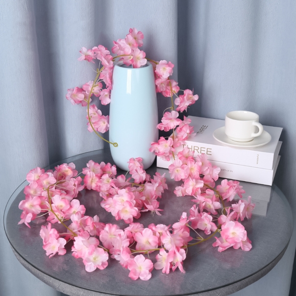 벚꽃 조화 넝쿨(핑크)