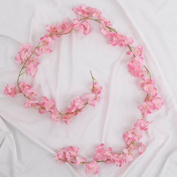 벚꽃 조화 넝쿨(핑크)
