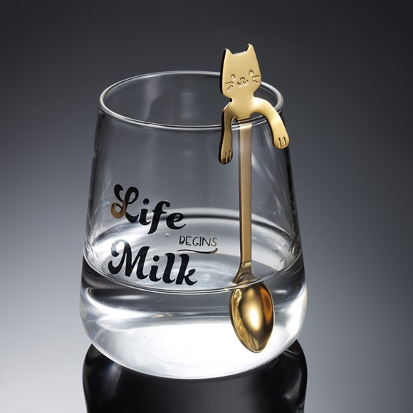 고양이팔 컵걸이 티스푼(골드)