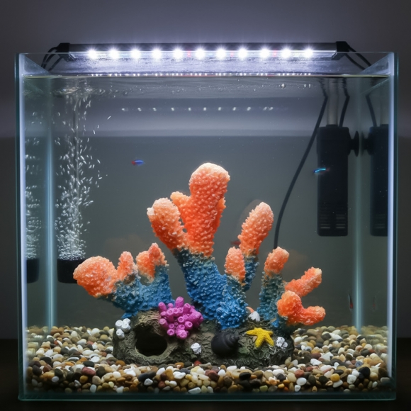 어항 산호섬 장식 A-4