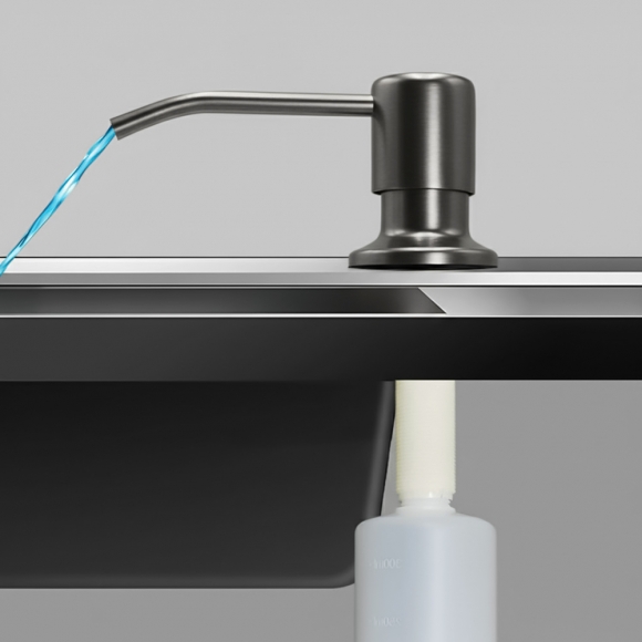 세제 디스펜서 350ml(그레이)