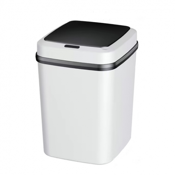 센서감지 스마트 휴지통(화이트)