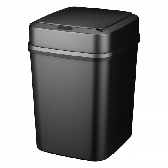 센서감지 스마트 휴지통(블랙)