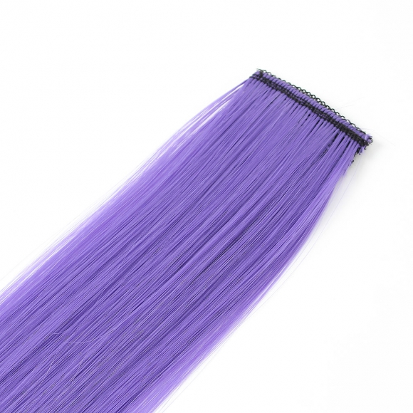 [언니네 가발] 포인트 브릿지 헤어피스(퍼플)