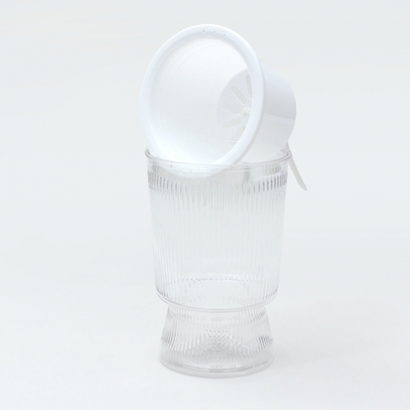 클래시움 자동급수 화분(11x16cm) (투명)