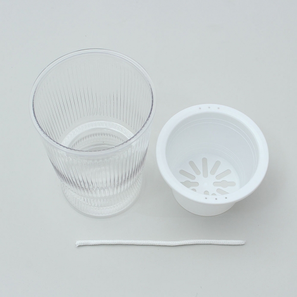 클래시움 자동급수 화분(11x16cm) (투명)