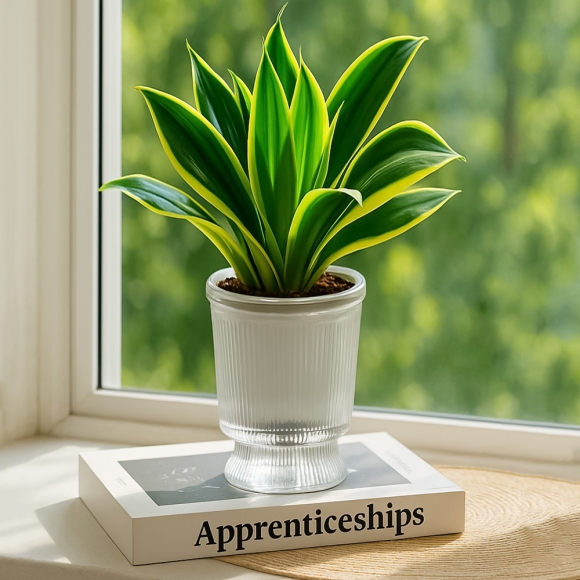 클래시움 자동급수 화분(11x16cm) (투명)